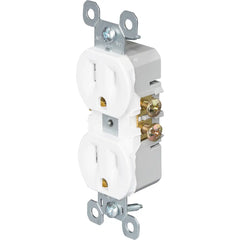 LEGRAND Pass & Seymour 3232W Duplex Receptacle 15 Amp 125 Volt NEMA 5-15R
