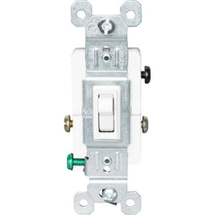 LEGRAND Pass & Seymour 663WG Toggle, Grounding Type, Thermoplastic 1.25