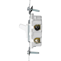 LEGRAND Pass & Seymour 663WG Toggle, Grounding Type, Thermoplastic 1.25