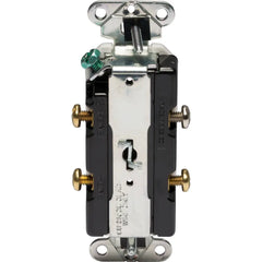 LEGRAND Pass & Seymour 692WG Single-Pole Combination Switch and Pilot Light 15A 120/125VAC