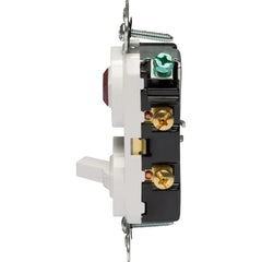 LEGRAND Pass & Seymour 692WG Single-Pole Combination Switch and Pilot Light 15A 120/125VAC