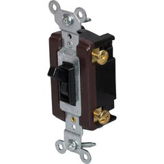 LEGRAND Pass & Seymour 664BKG Grounding Toggle Switch 15A 120 VAC Black