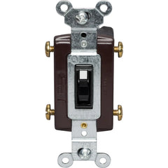 LEGRAND Pass & Seymour 664BKG Grounding Toggle Switch 15A 120 VAC Black