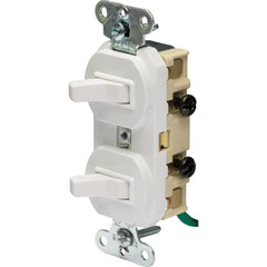 LEGRAND Pass & Seymour 693WG 15A Combination Switch 120/277 VAC Side Wire 2-Pole