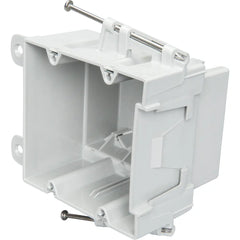 LEGRAND Pass & Seymour S235RAC Switch and Outlet Box, 2-Gang, With Quick/Click