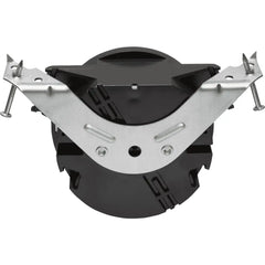 LEGRAND Pass & Seymour S120JAC 4 Round Ceiling Box with J-Bracket, Black