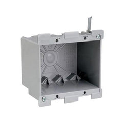 LEGRAND Pass & Seymour S232W Old Work Switch Outlet Box 32 Cubic Inch 2 Gang