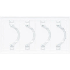 LEGRAND Pass & Seymour SP44W 4-Gang Thermoset Wall Plate, Blank, White