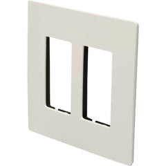 PASS & SEYMOUR Pass & Seymour RWP262LA Screwless Wallplate 2-Gang Light Almond