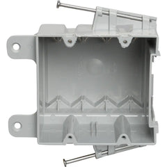 LEGRAND Pass & Seymour P235RAC Switch and Outlet Box, 2-Gang, With Threaded Mounting Holes