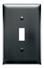 LEGRAND Pass & Seymour TP1BK Wallplate Standard 1 Gang Toggle Switch Black