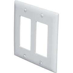 LEGRAND Pass & Seymour TP262GRY 2-Gang Decorator Wall Plate Gray