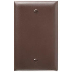 LEGRAND Pass & Seymour TP13 1 Gang Blank Wall Plate, Brown