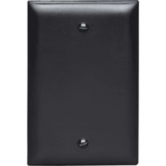 LEGRAND Pass & Seymour TP13BK Wallplate Black 1 Gang Thermoplastic