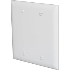 LEGRAND Pass & Seymour TP23W 2-Gang Blank Wall Plate Box Mounted White