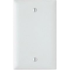 LEGRAND Pass & Seymour TP13W 1-Gang Blank Wall Plate, Box Mount - White