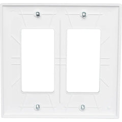 LEGRAND Pass & Seymour TP262W WALLPLATE STANDARD 2 4.7 IN H X 4-3/4 IN W