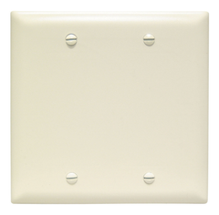 LEGRAND Pass & Seymour TP23LA Wallplate Box Mounted 2-Gang Light Almond