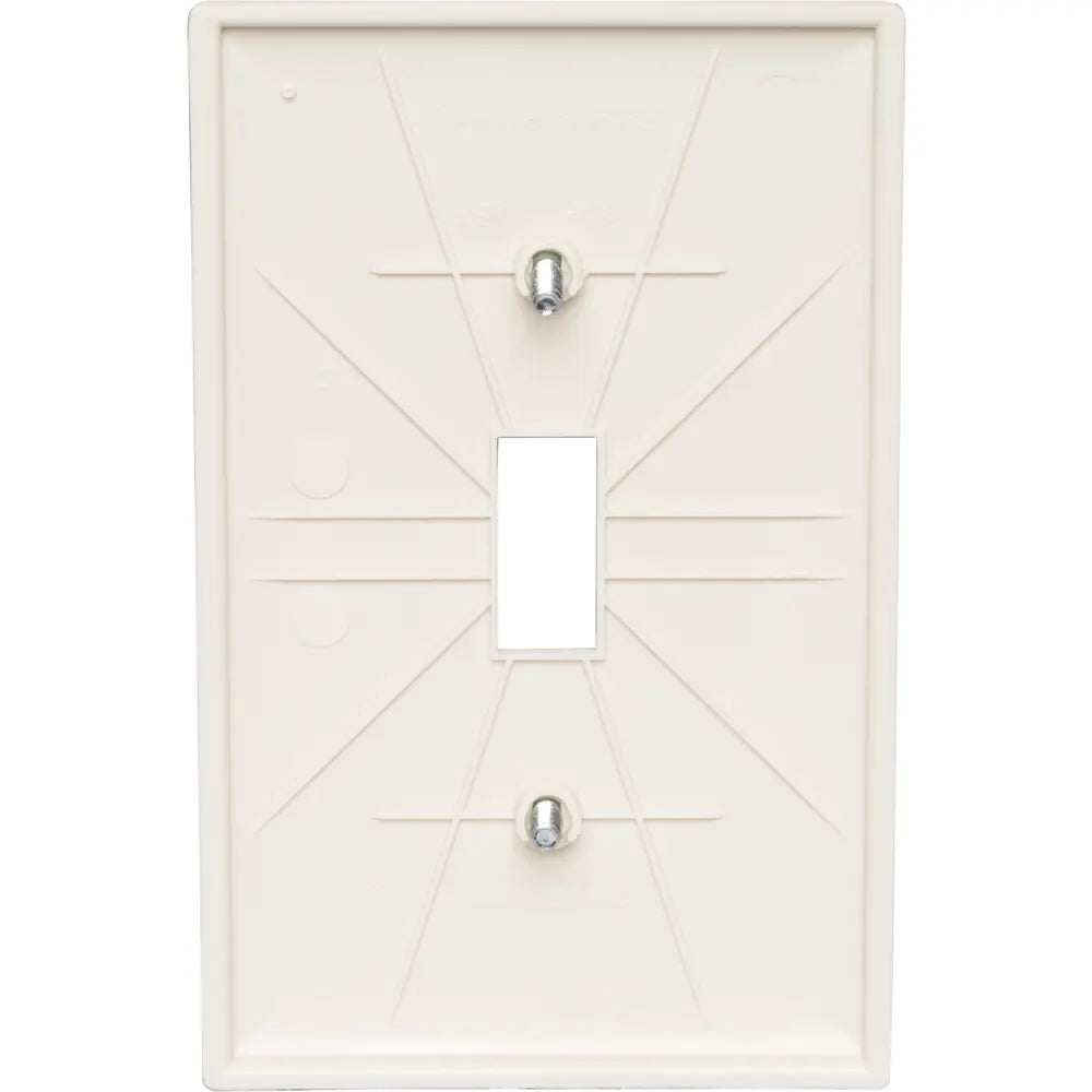 LEGRAND Pass & Seymour TP1LA Toggle Switch Wall Plate Standard Size Light Almond