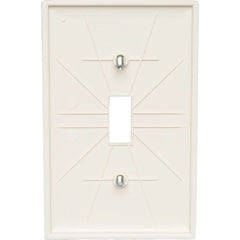 LEGRAND Pass & Seymour TP1LA Toggle Switch Wall Plate Standard Size Light Almond