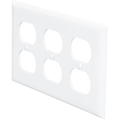 LEGRAND Pass & Seymour SP83W Duplex Receptacle Openings 3-Gang White