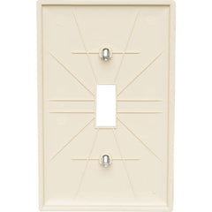 LEGRAND Pass & Seymour TP1I 1-Gang Toggle Switch Wall Plate - Ivory