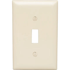LEGRAND Pass & Seymour TP1I 1-Gang Toggle Switch Wall Plate - Ivory
