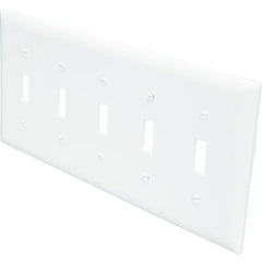 LEGRAND Pass & Seymour TP5W 5-Gang TradeMaster Nylon Toggle Switch Wall Plate