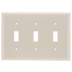 LEGRAND Pass & Seymour TP3LA Standard Wall Plate, 3-Gang