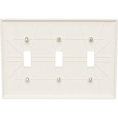 LEGRAND Pass & Seymour TP3LA Standard Wall Plate, 3-Gang