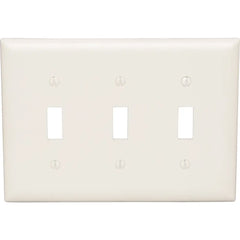 LEGRAND Pass & Seymour TP3LA Standard Wall Plate, 3-Gang