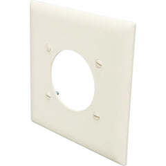 LEGRAND Pass & Seymour TP703I Power Outlet Receptacle Openings, 2-Gang, Ivory