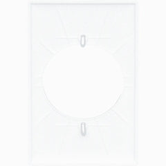 LEGRAND Pass & Seymour TP724W Wallplate Standard 1 Gang Power Outlet Receptacle