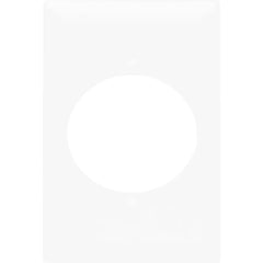 LEGRAND Pass & Seymour TP724W Wallplate Standard 1 Gang Power Outlet Receptacle