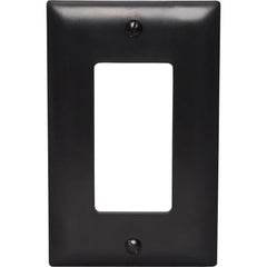 LEGRAND Pass & Seymour TP26BK Decorator Wallplate 1 Gang Black