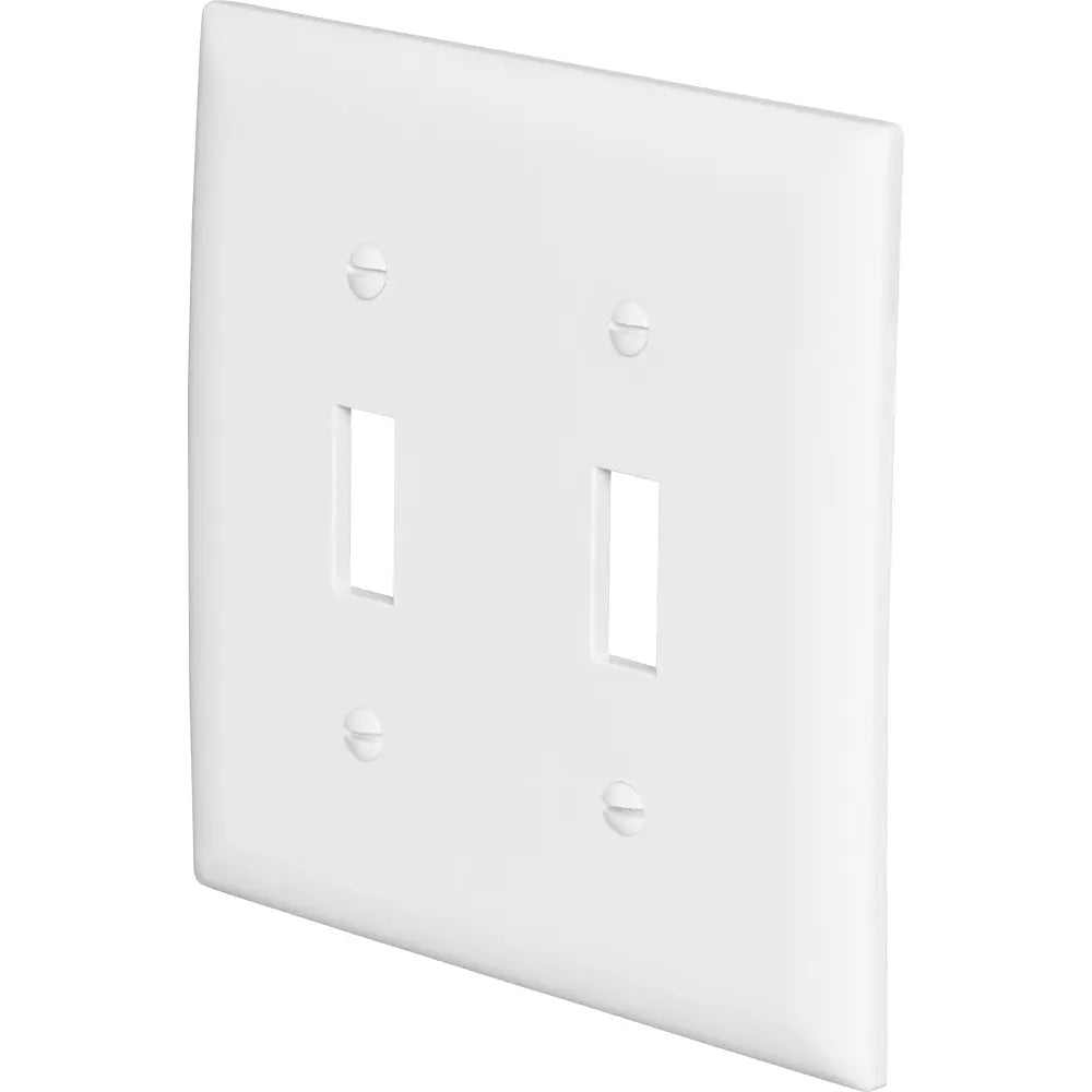 LEGRAND Pass & Seymour TP2W Wall Plate Standard Size Toggle Switch Cover White