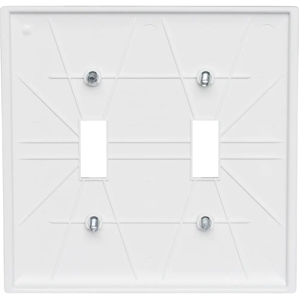 LEGRAND Pass & Seymour TP2W Wall Plate Standard Size Toggle Switch Cover White