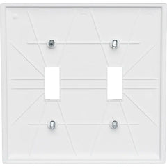 LEGRAND Pass & Seymour TP2W Wall Plate Standard Size Toggle Switch Cover White