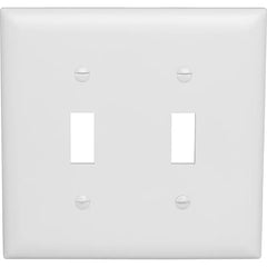 LEGRAND Pass & Seymour TP2W Wall Plate Standard Size Toggle Switch Cover White
