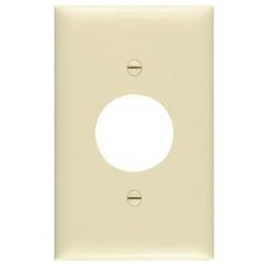 LEGRAND Pass & Seymour TP7I Nylon Wall Plate 1 Gang Single Receptacle Ivory