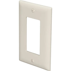 LEGRAND Pass & Seymour TP26LA Decorator Wallplate, 1-Gang, Light Almond