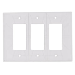LEGRAND Pass & Seymour TPJ263W 3 Gang Jumbo Decorator Wall Plate White