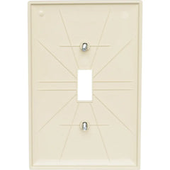 LEGRAND Pass & Seymour TPJ1I TradeMaster Nylon Toggle Switch Wall Plate Jumbo Ivory