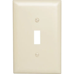 LEGRAND Pass & Seymour TPJ1I TradeMaster Nylon Toggle Switch Wall Plate Jumbo Ivory