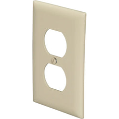 LEGRAND Pass & Seymour TP8I 1-Gang Duplex Receptacle Wall Plate - Ivory