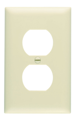 LEGRAND Pass & Seymour TP8I 1-Gang Duplex Receptacle Wall Plate - Ivory
