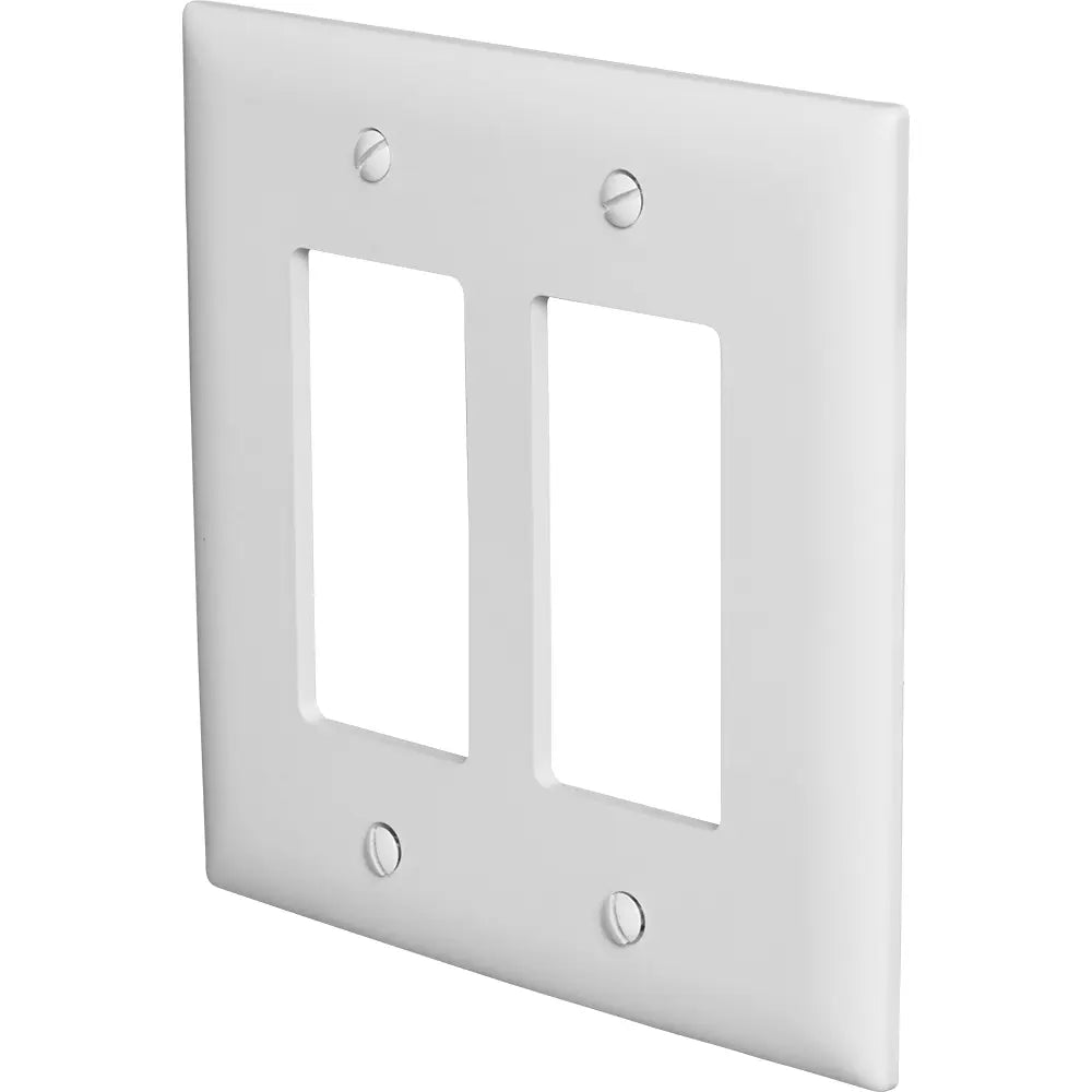LEGRAND Pass & Seymour TPJ262W Decorator Wall Plate 2-Gang Jumbo White