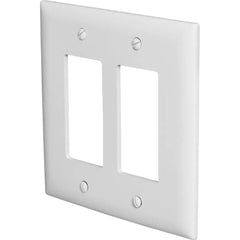 LEGRAND Pass & Seymour TPJ262W Decorator Wall Plate 2-Gang Jumbo White