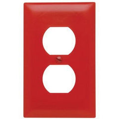 LEGRAND Pass & Seymour TP8RED Wallplate RCPT 1 4.7in Thermoplastic R