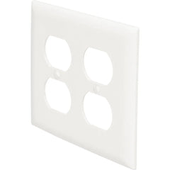 LEGRAND Pass & Seymour TP82LA 0.07 Inch Thick Nylon 6 Material, Light Almond, (2) Duplex